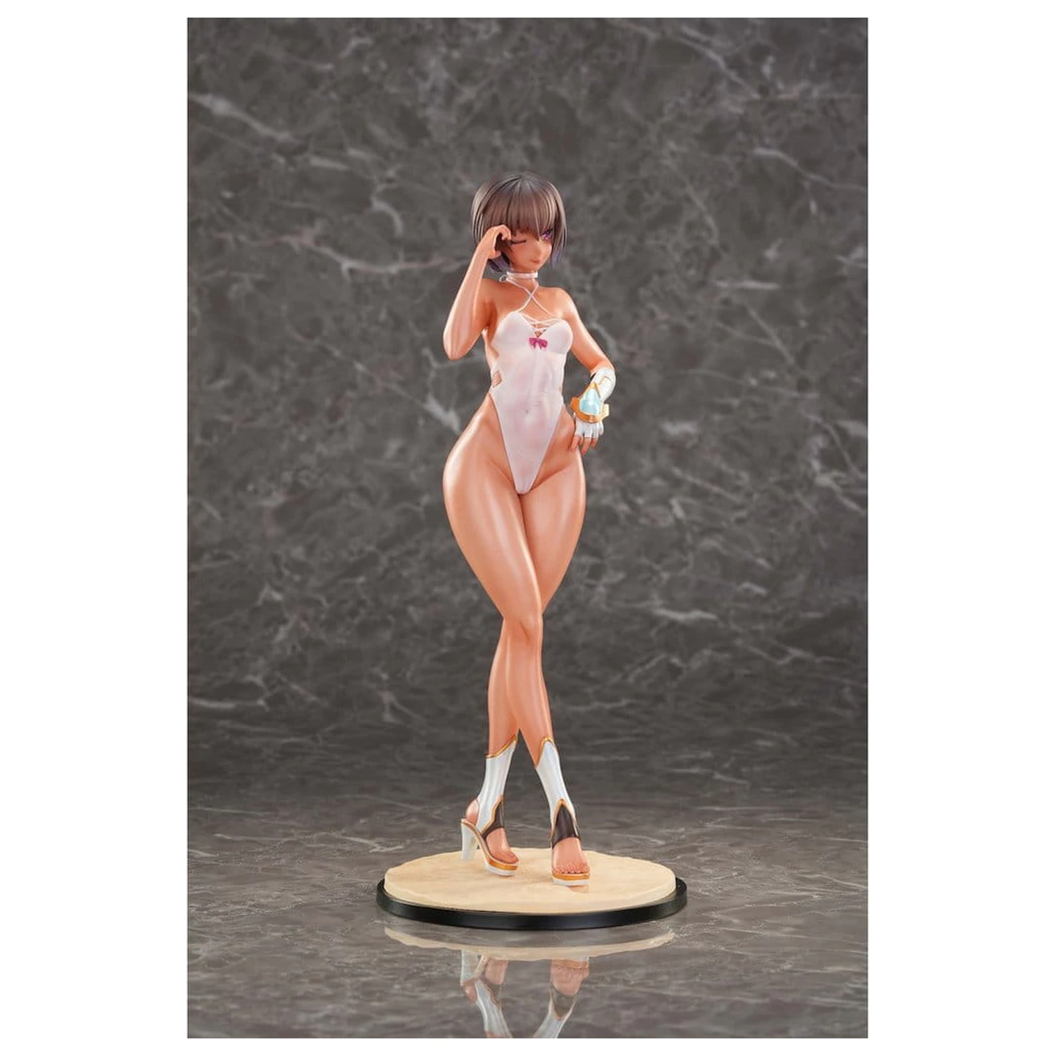 Taimanin PVC Figures 1/6 2-Pack Swimsuit Adult Yukikaze & Yukikaze Mizuki 27 cm product photo