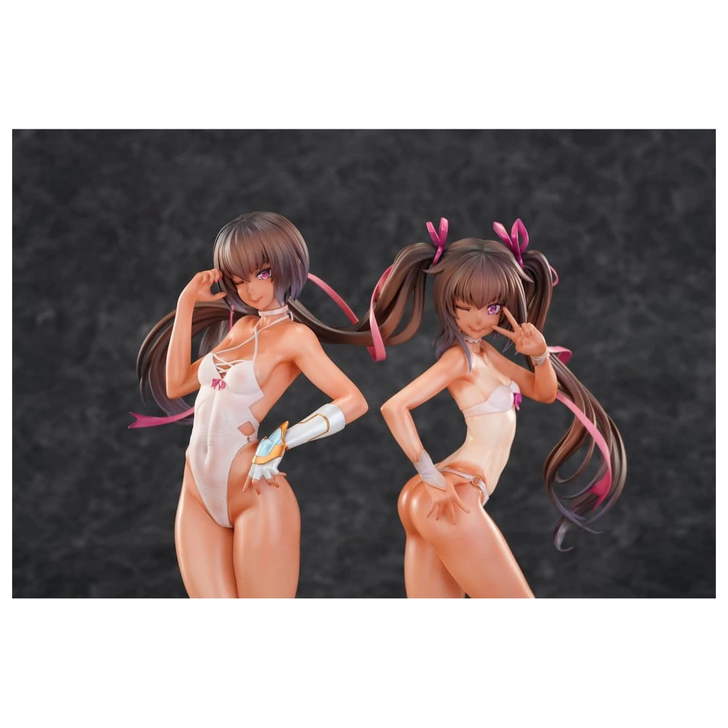 Taimanin PVC Figures 1/6 2-Pack Swimsuit Adult Yukikaze & Yukikaze Mizuki 27 cm product photo