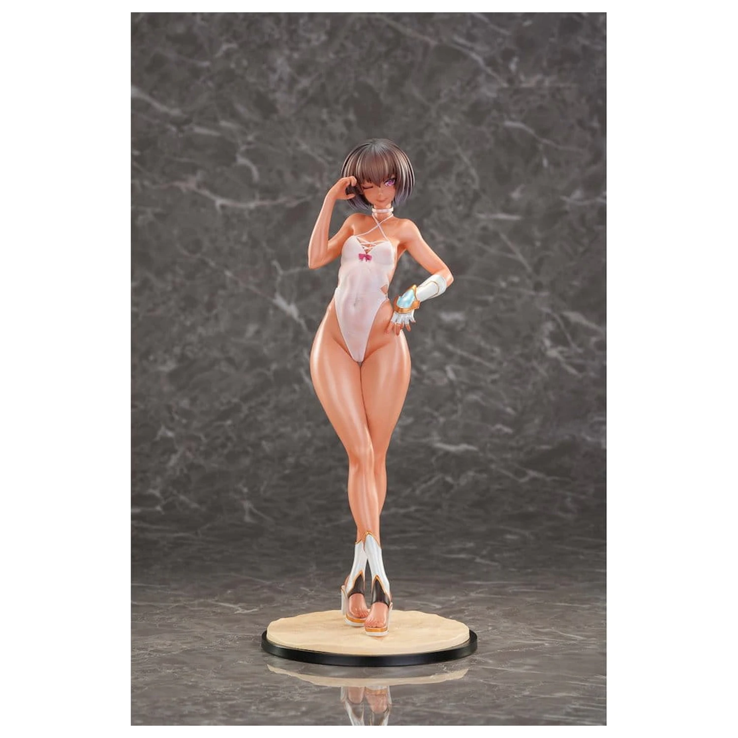 Taimanin PVC Figures 1/6 2-Pack Swimsuit Adult Yukikaze & Yukikaze Mizuki 27 cm product photo