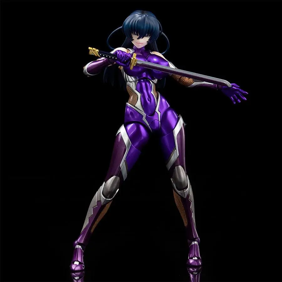 Taimanin Asagi 3 Action Figure Asagi Igawa Metallic Color Ver. 14 cm product photo