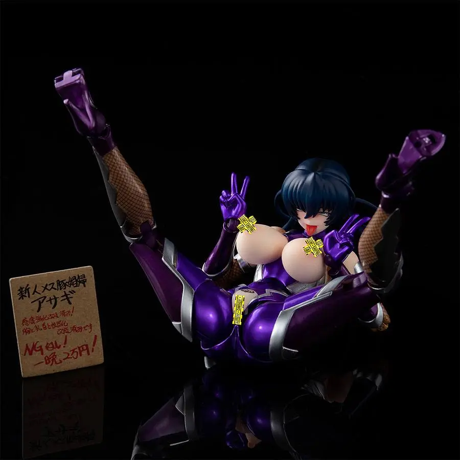 Taimanin Asagi 3 Action Figure Asagi Igawa Metallic Color Ver. 14 cm product photo