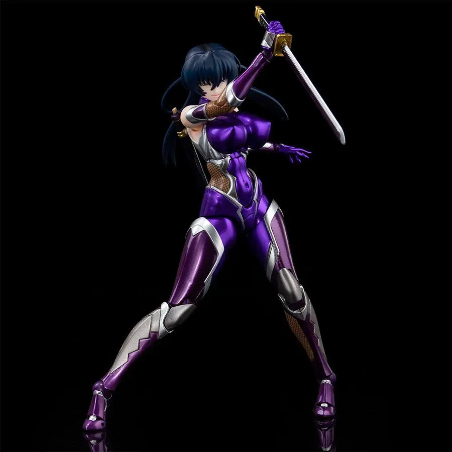 Taimanin Asagi 3 Action Figure Asagi Igawa Metallic Color Ver. 14 cm product photo