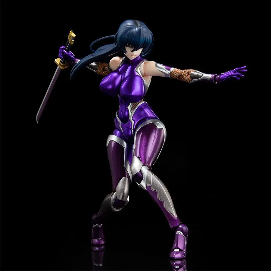 Taimanin Asagi 3 Action Figure Asagi Igawa Metallic Color Ver. 14 cm product photo