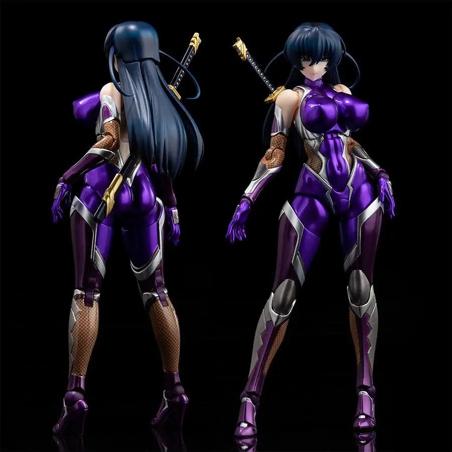 Taimanin Asagi 3 Action Figure Asagi Igawa Metallic Color Ver. 14 cm product photo