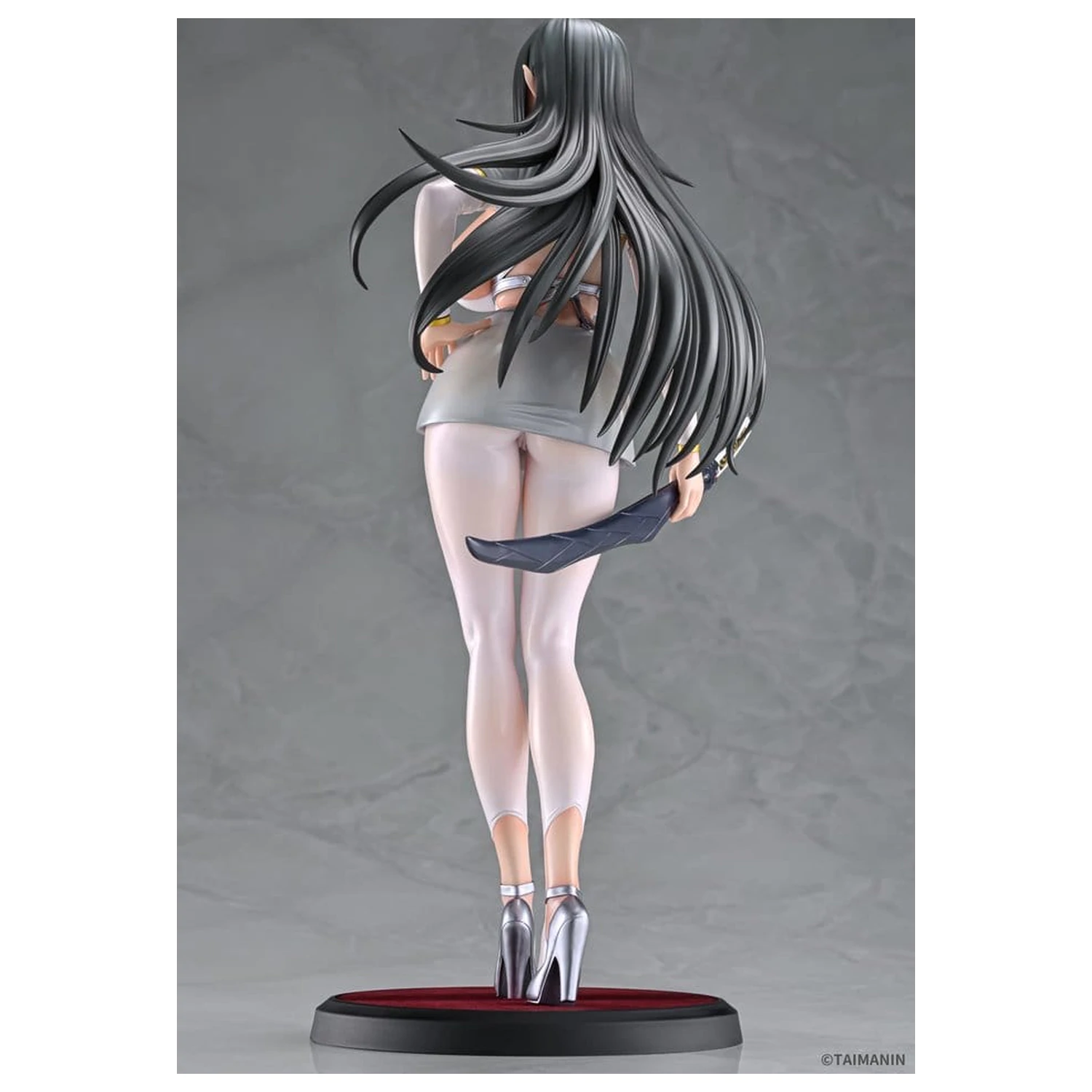 Taimanin RPG PVC Figure 1/6 Annerose Vajra White see-through Ver. 31 cm product photo