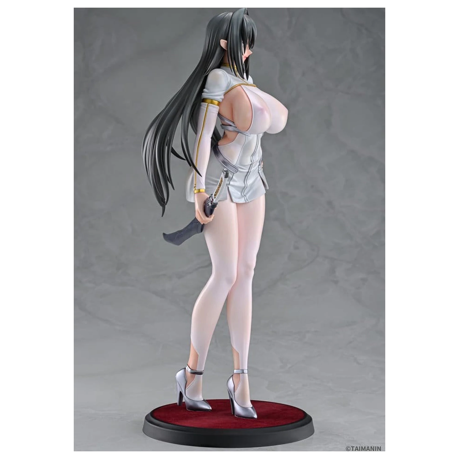 Taimanin RPG PVC Figure 1/6 Annerose Vajra White see-through Ver. 31 cm product photo