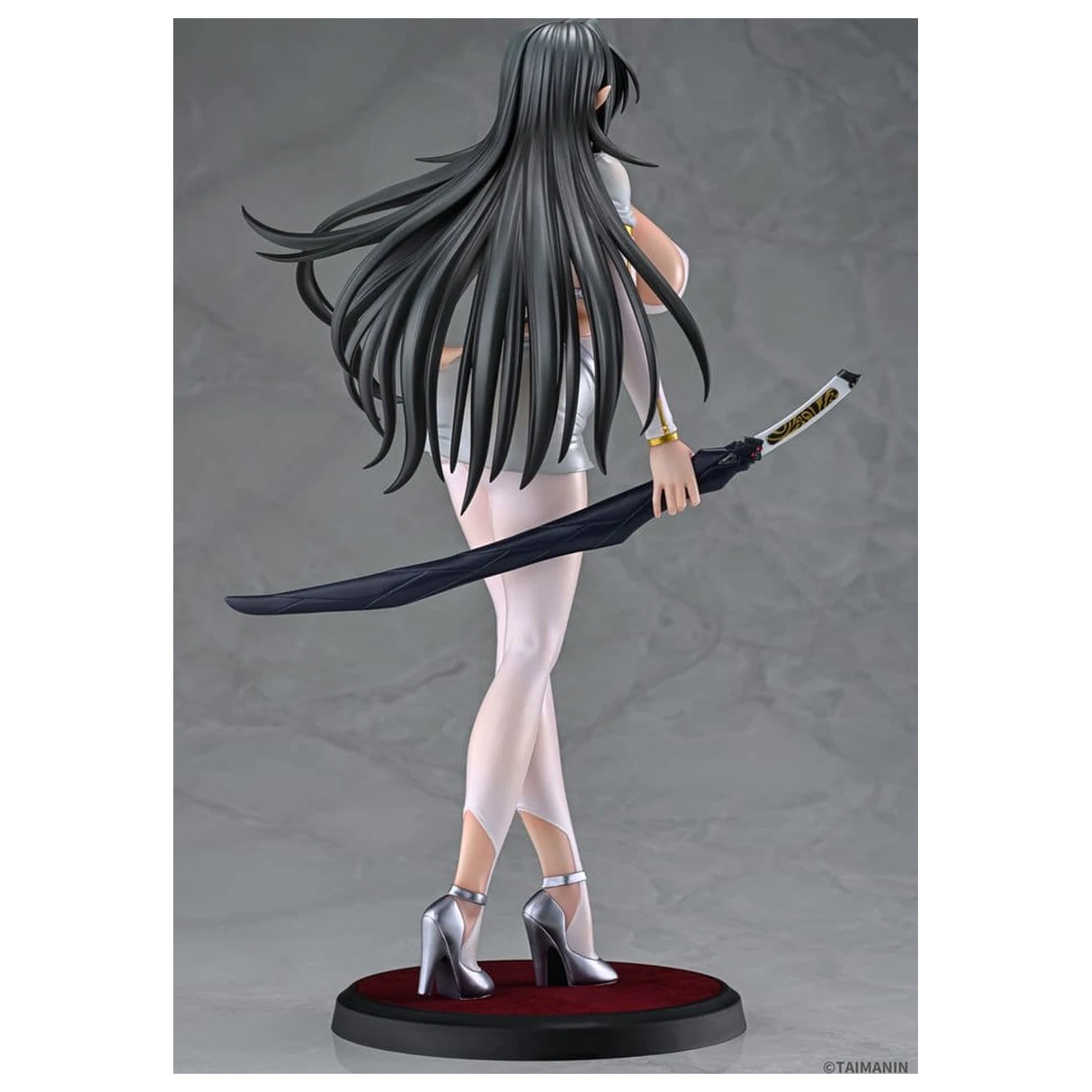 Taimanin RPG PVC Figure 1/6 Annerose Vajra White see-through Ver. 31 cm product photo