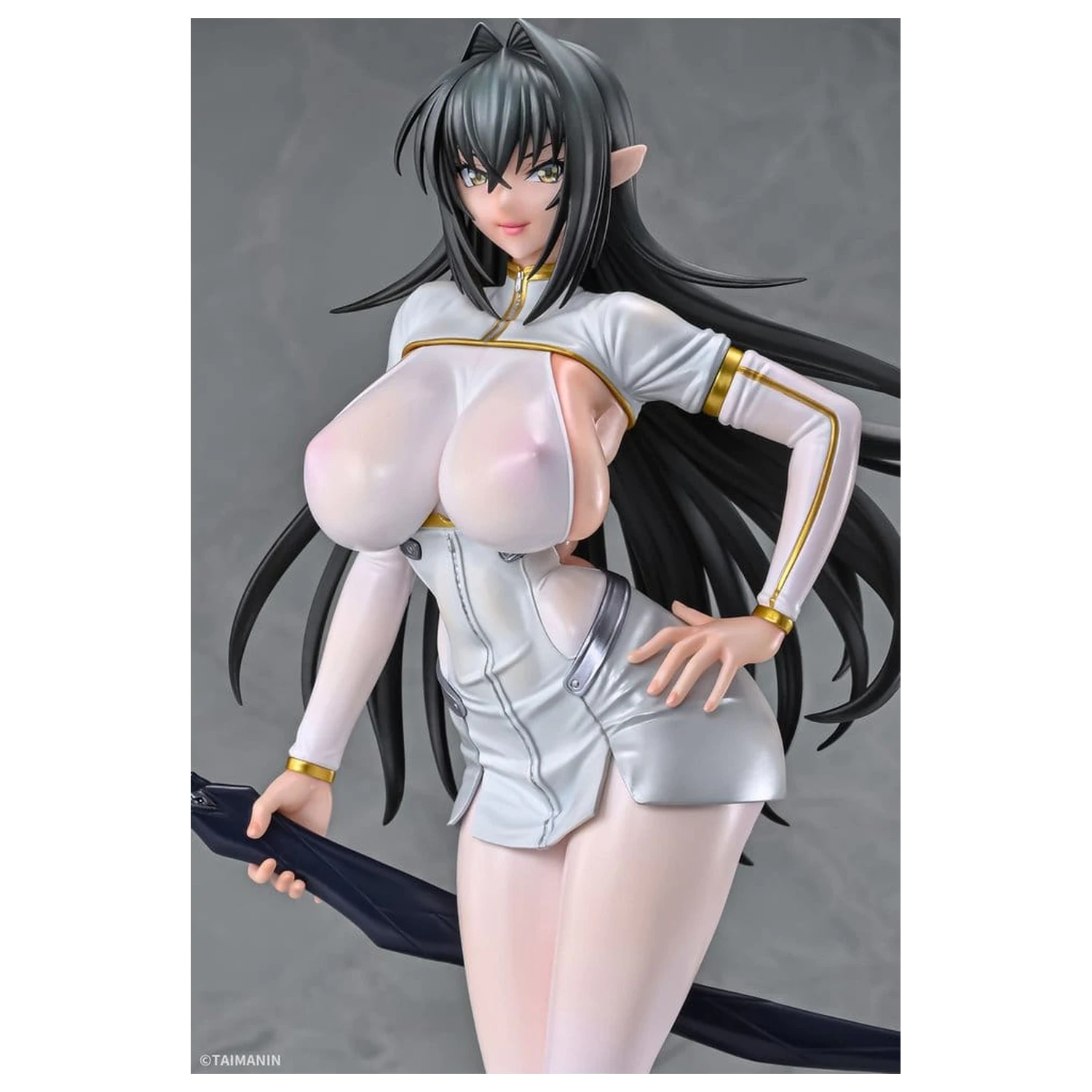 Taimanin RPG PVC Figure 1/6 Annerose Vajra White see-through Ver. 31 cm product photo