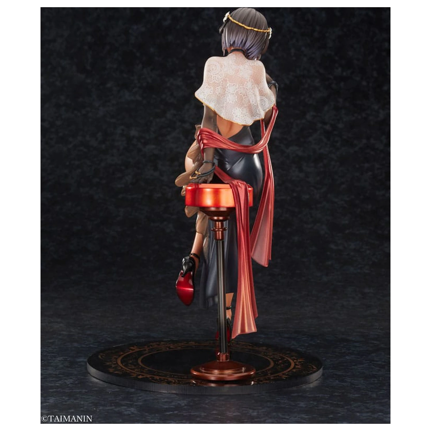Taimanin RPGX Statue 1/6 Adult Yukikaze Night Party Dress Ver. 26 cm product photo