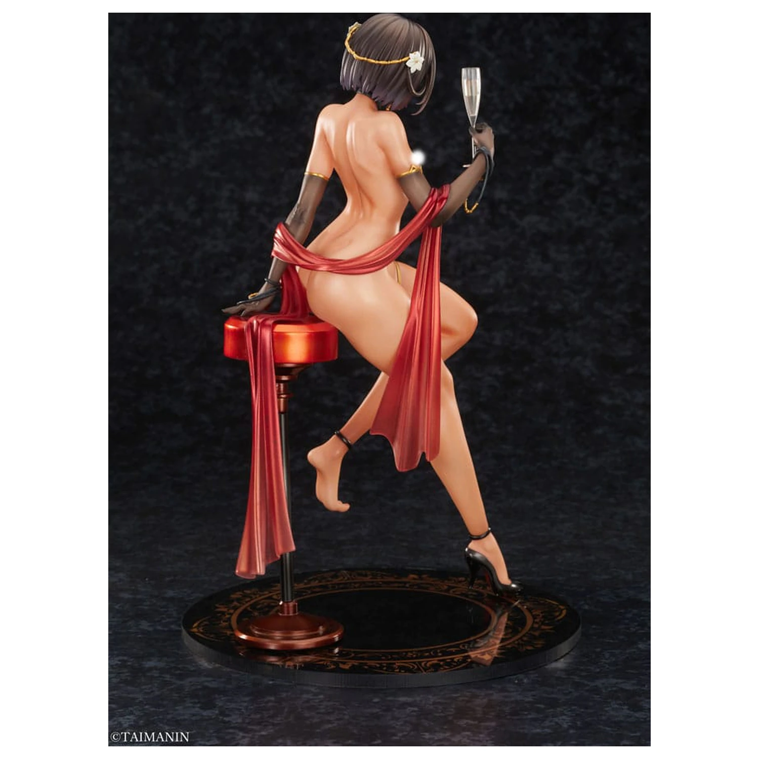 Taimanin RPGX Statue 1/6 Adult Yukikaze Night Party Dress Ver. 26 cm product photo