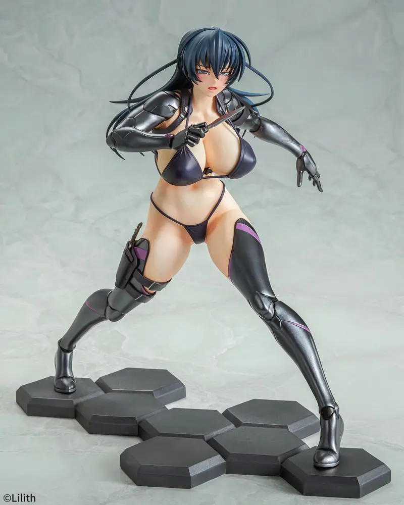 Taimanin RPGX PVC Statue 1/6 Clone Asagi 27 cm product photo