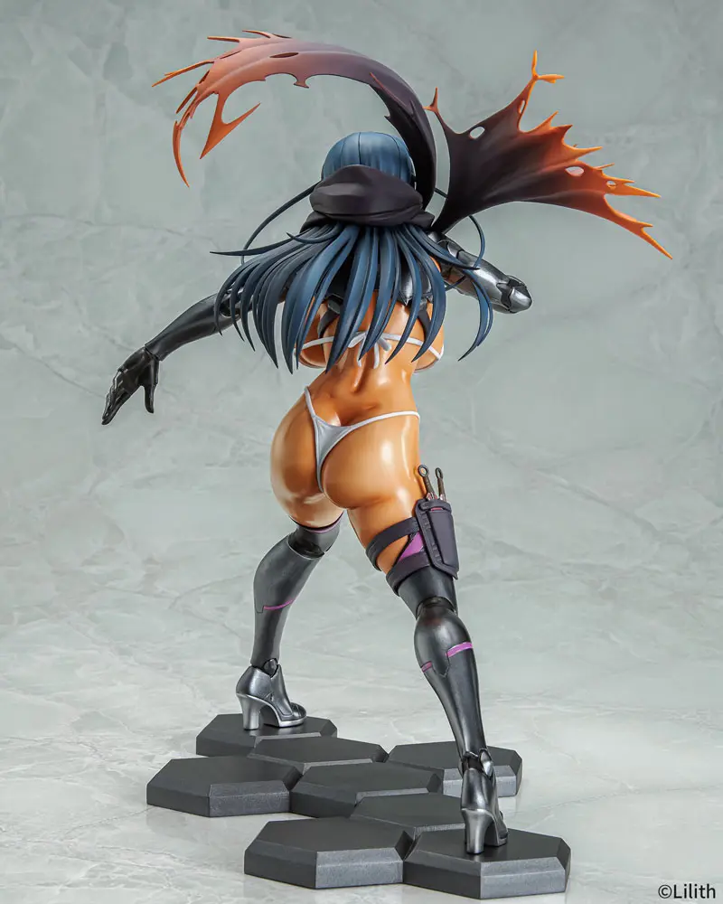 Taimanin RPGX PVC Statue 1/6 Clone Asagi Suntan Ver. 27 cm product photo