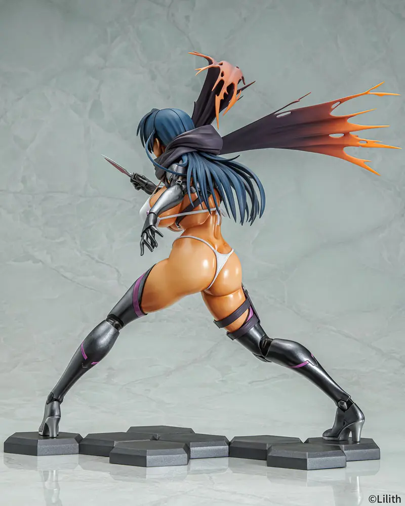 Taimanin RPGX PVC Statue 1/6 Clone Asagi Suntan Ver. 27 cm product photo