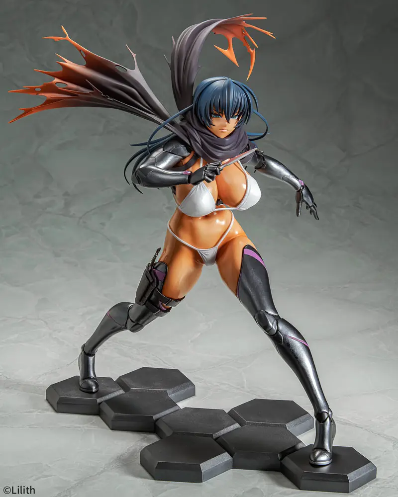 Taimanin RPGX PVC Statue 1/6 Clone Asagi Suntan Ver. 27 cm product photo