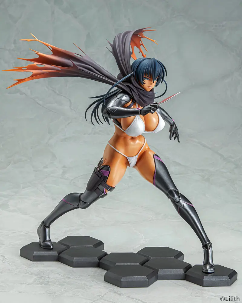 Taimanin RPGX PVC Statue 1/6 Clone Asagi Suntan Ver. 27 cm product photo