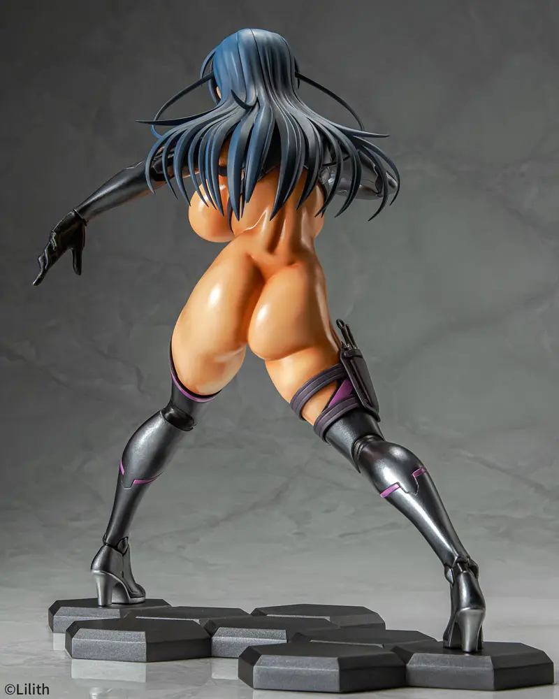 Taimanin RPGX PVC Statue 1/6 Clone Asagi Suntan Ver. 27 cm product photo
