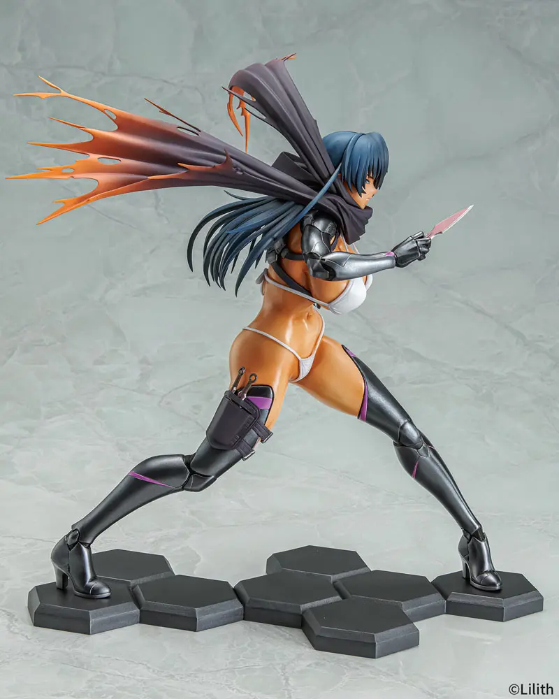 Taimanin RPGX PVC Statue 1/6 Clone Asagi Suntan Ver. 27 cm product photo