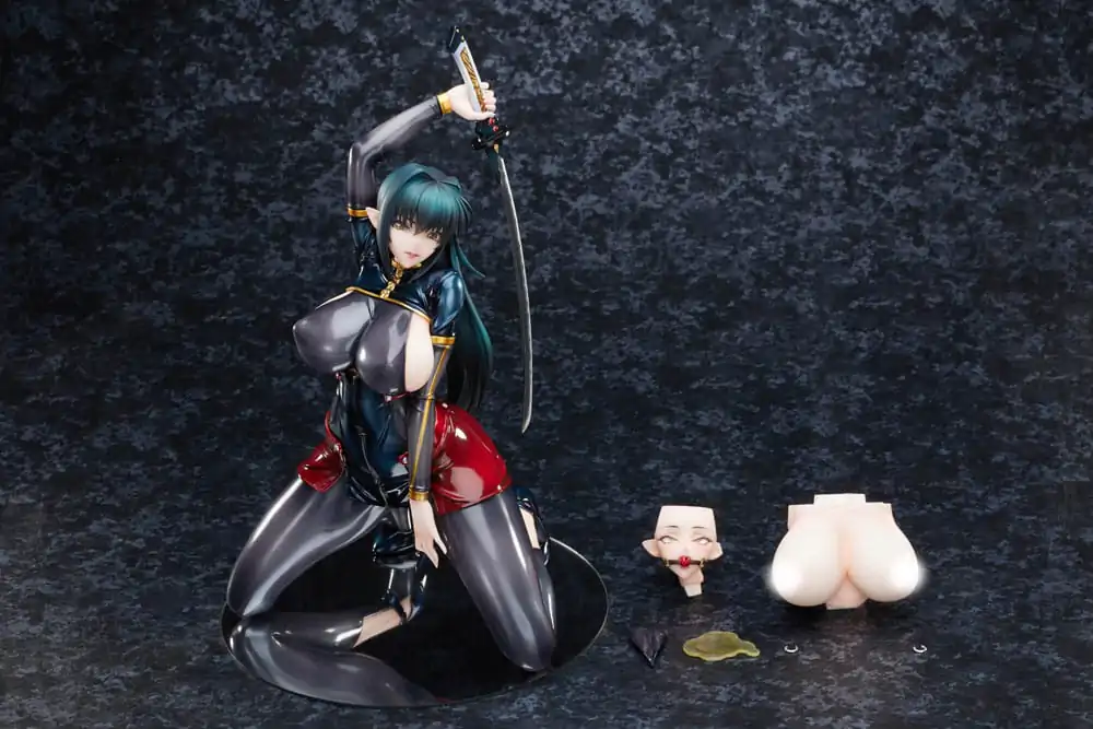 Taimanin RPGX Statue 1/6 Steel Witch Annerose Vajra 18 cm product photo