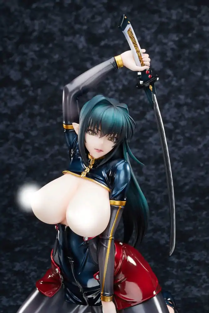 Taimanin RPGX Statue 1/6 Steel Witch Annerose Vajra 18 cm product photo