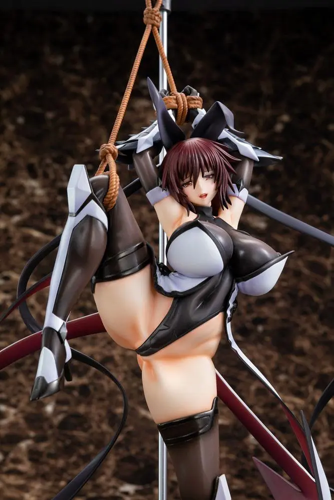 Taimanin Yukikaze 2 PVC Statue 1/7 Mizuki Shiranui Restraint Ver. 26 cm product photo