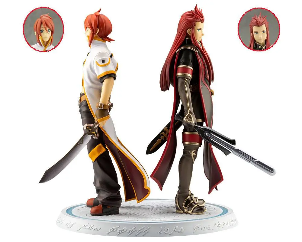 Tales Of The Abyss PVC Statues 1/8 Luke Fon Fabre &amp; Asch Meaning of Birth Bonus Edition 24 cm product photo