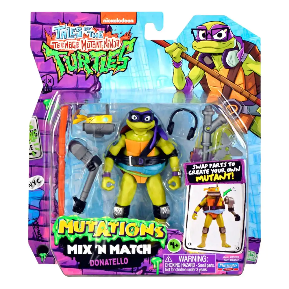 Tales of the Teenage Mutant Ninja Turtles Mix &#039;n Match Action Figure Donatello 12 cm product photo