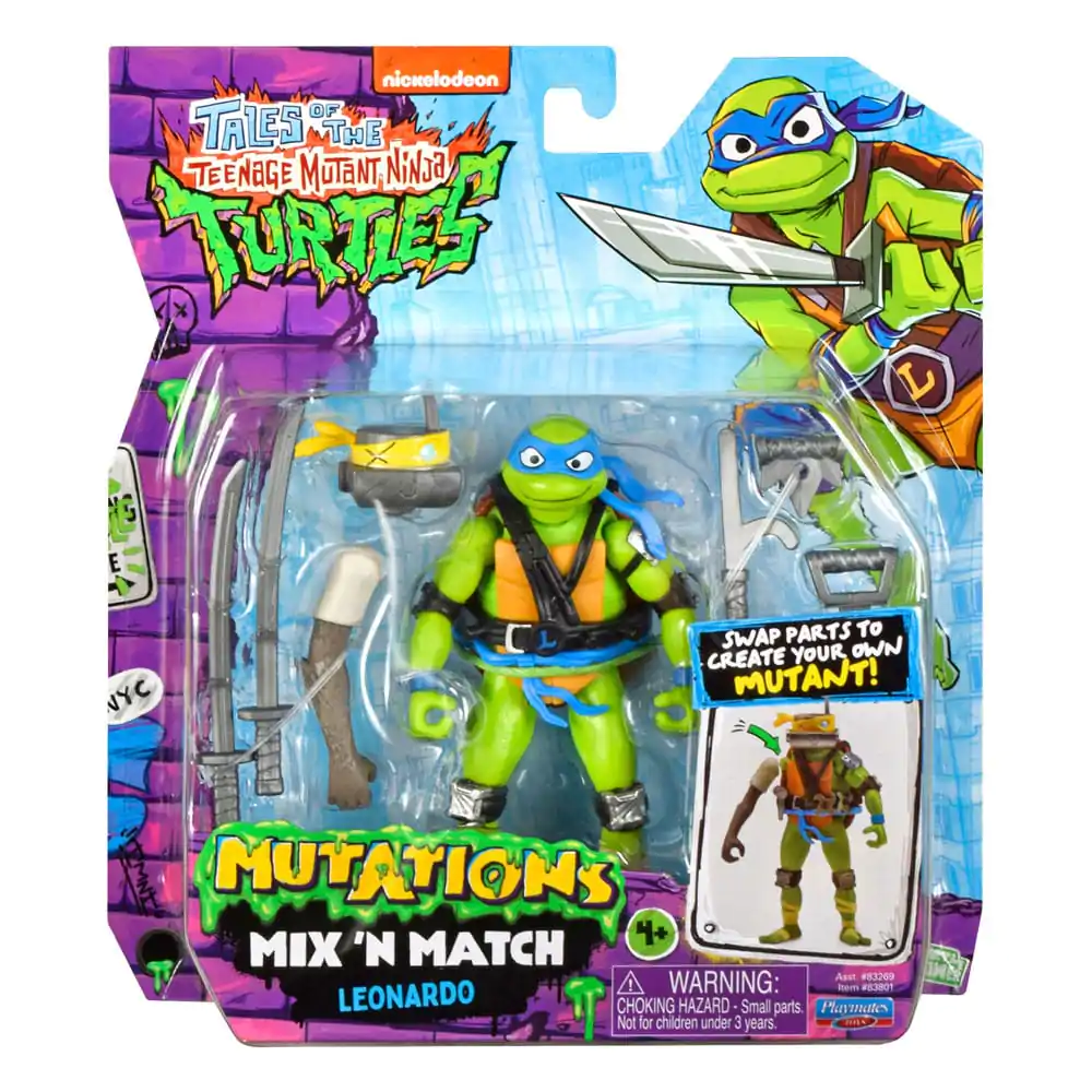 Tales of the Teenage Mutant Ninja Turtles Mix &#039;n Match Action Figure Leonardo 12 cm product photo