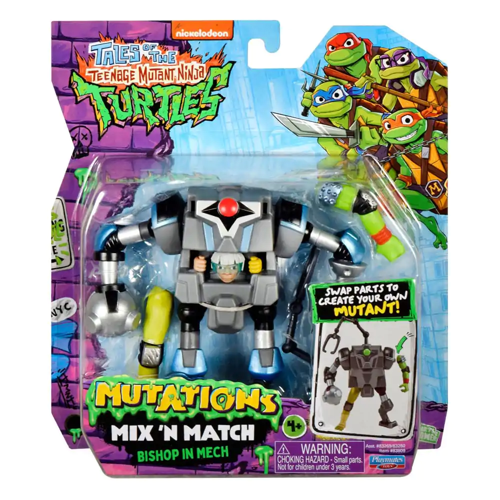 Tales of the Teenage Mutant Ninja Turtles Mix &#039;n Match Action Figure Mech Suit 12 cm product photo