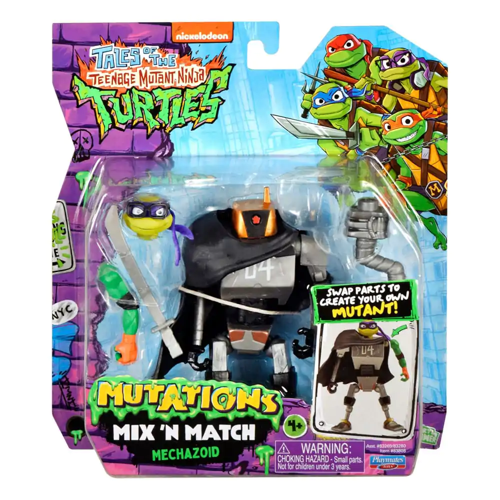 Tales of the Teenage Mutant Ninja Turtles Mix &#039;n Match Action Figure Mechazoid 12 cm product photo
