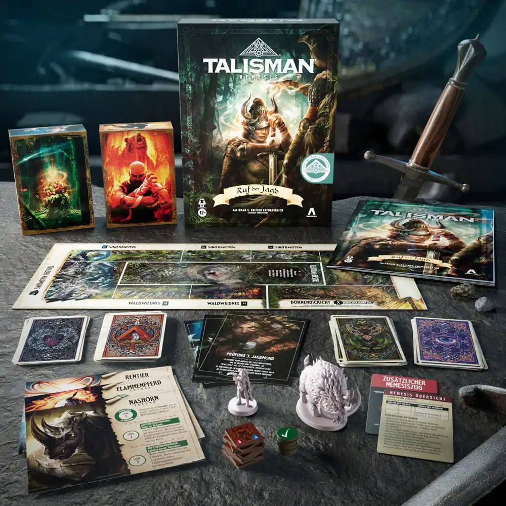 Talisman: Nemesis Board Game Expansion Ruf der Jagd *German Version* product photo