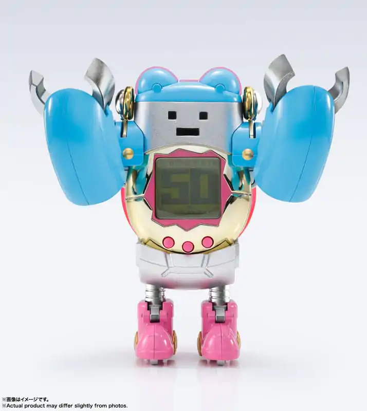 Tamagotchi Soul of Chogokin Diecast Action Figure Tamagotchi Robot 10 cm product photo
