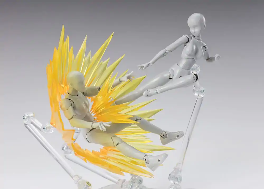 Tamashii Effect Action Figure Accessory Shock Impact Yellow Ver. for S.H.Figuarts product photo