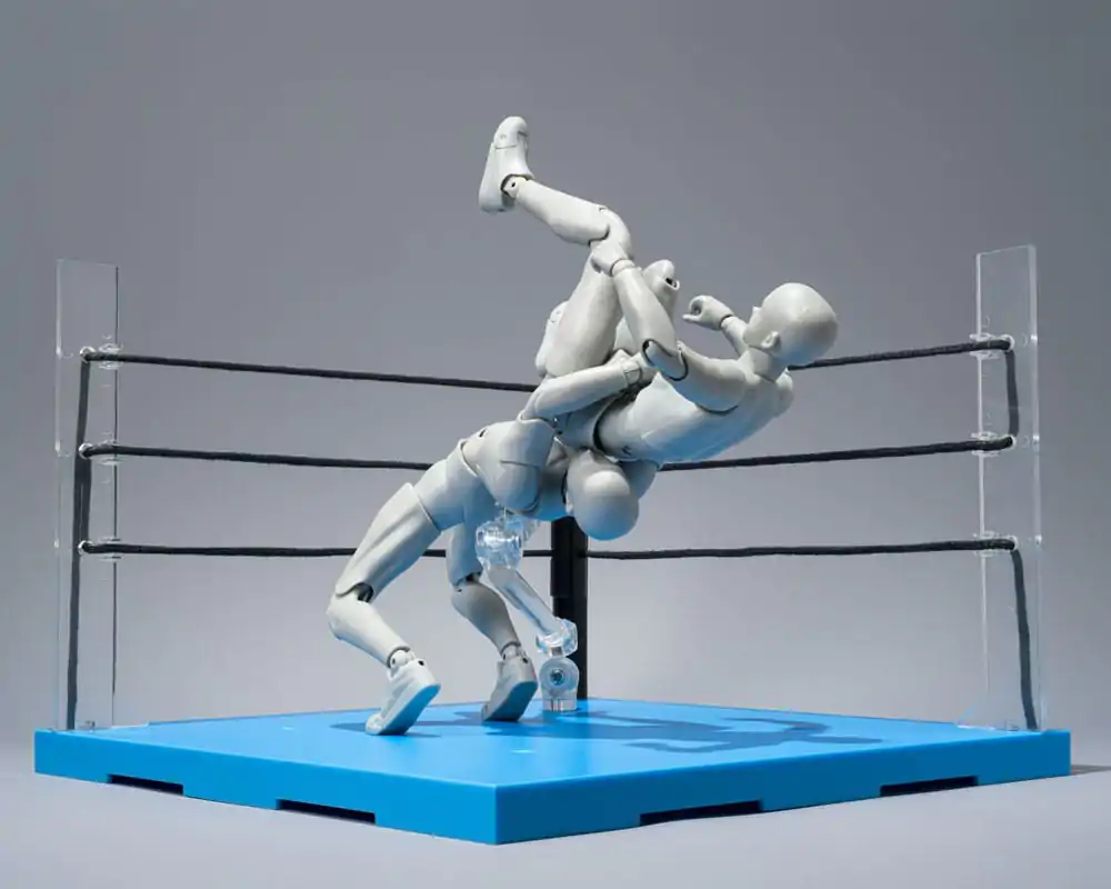 Tamashii Stage Action Figure Accessory Act Ring Corner &amp; Folding Chair Set Neutral Ver. product photo
