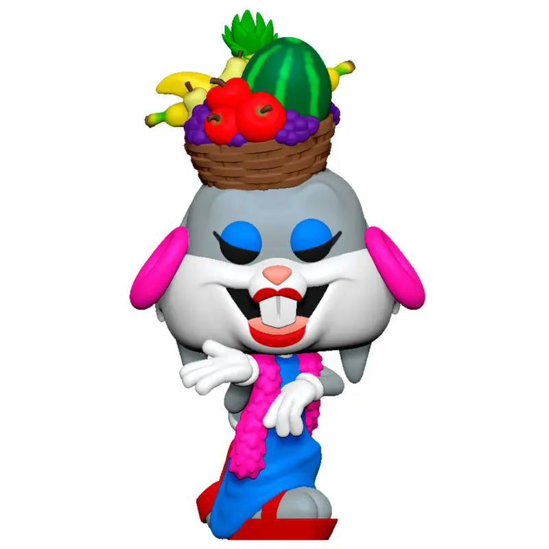 Bugs Bunny 80th Anniversary POP! Animation Vinyl Figure Bugs in Fruit Hat 9 cm product photo