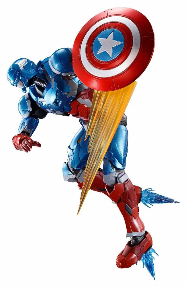 Tech-On Avengers S.H. Figuarts Action Figure Captain America 16 cm product photo