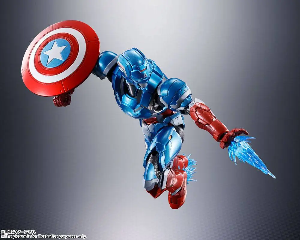 Tech-On Avengers S.H. Figuarts Action Figure Captain America 16 cm product photo