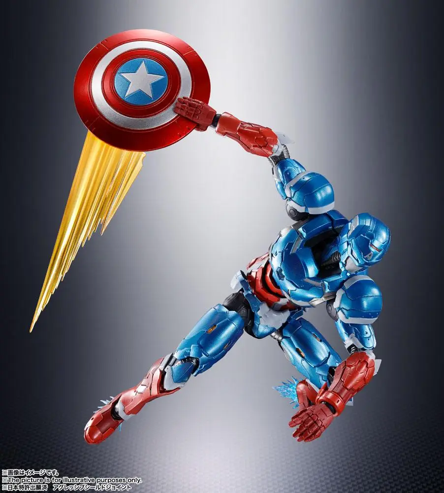 Tech-On Avengers S.H. Figuarts Action Figure Captain America 16 cm product photo