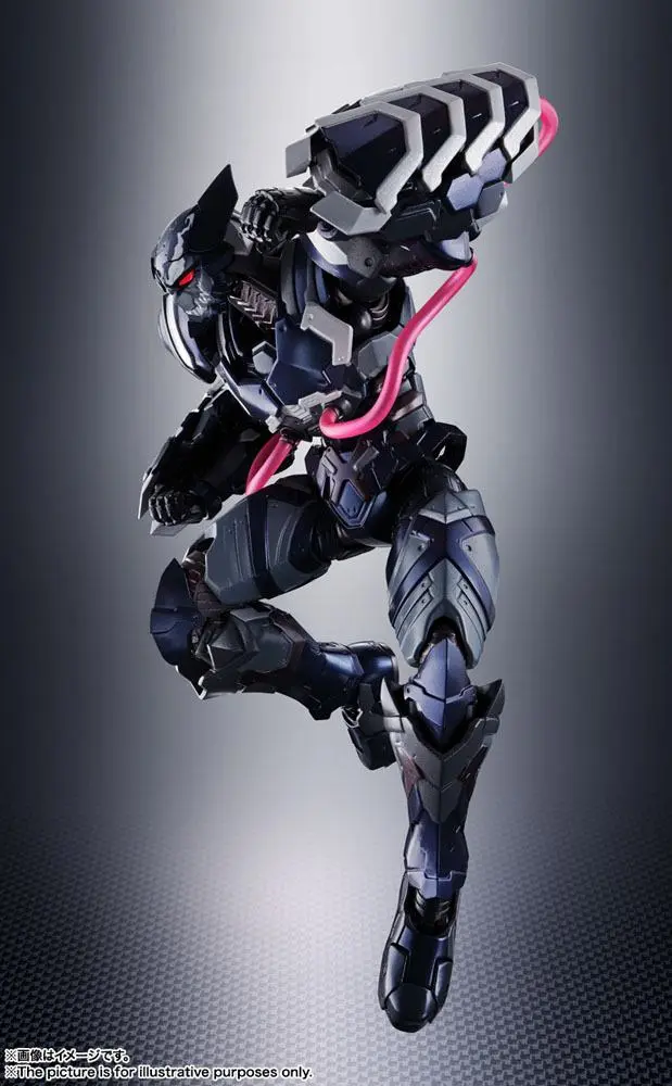 Tech-On Avengers S.H. Figuarts Action Figure Venom Symbiote Wolverine 16 cm termékfotó