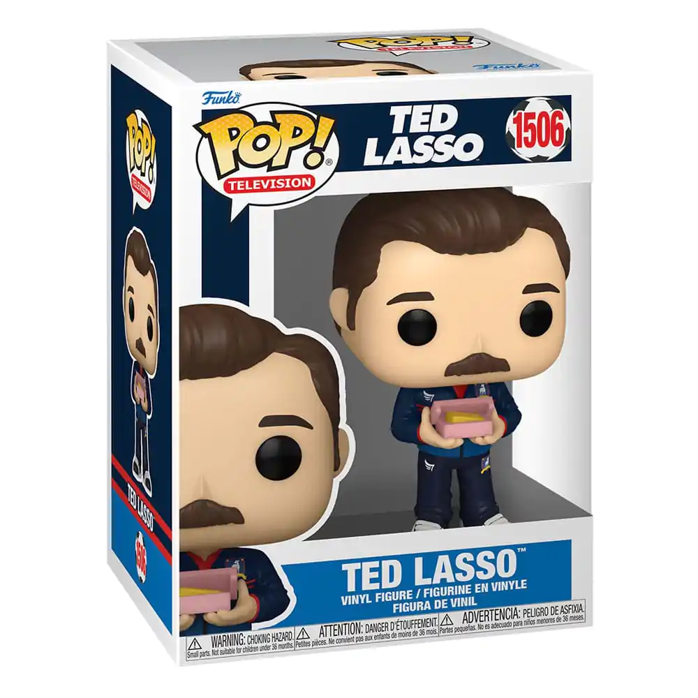 Ted Lasso POP! TV Vinyl Figure Ted w/biscuits 9 cm termékfotó