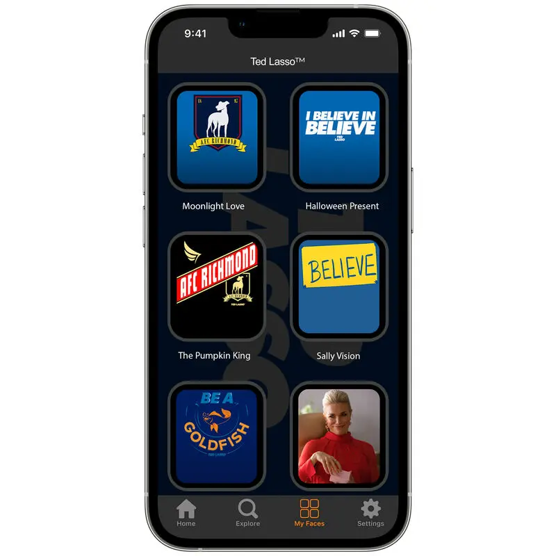 Ted Lasso strap + face designs product photo