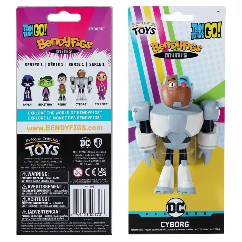Teen Titans Go! Bendyfigs Bendable Figure Cyborg 11 cm product photo