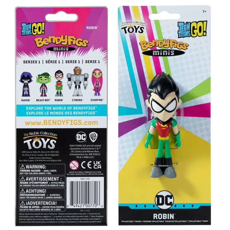 Teen Titans Go! Bendyfigs Bendable Figure Robin 11 cm product photo