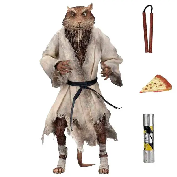 Teenage Mutant Ninja Splinter articulated figure 18cm product photo