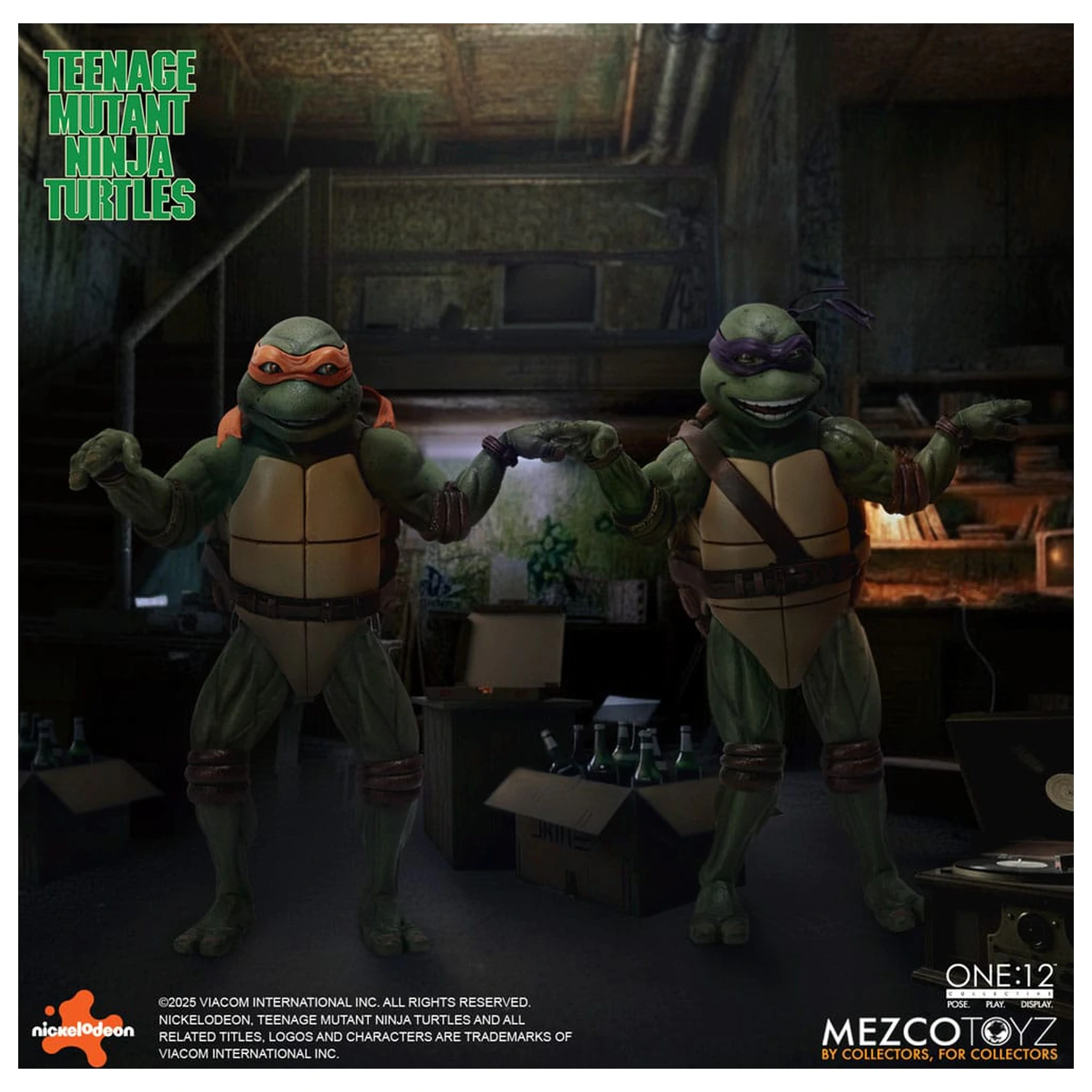 Teenage Mutant Ninja Turtles Figures box set 1/12 Teenage Mutant Ninja Turtles (1990 Movie) 15 cm product photo