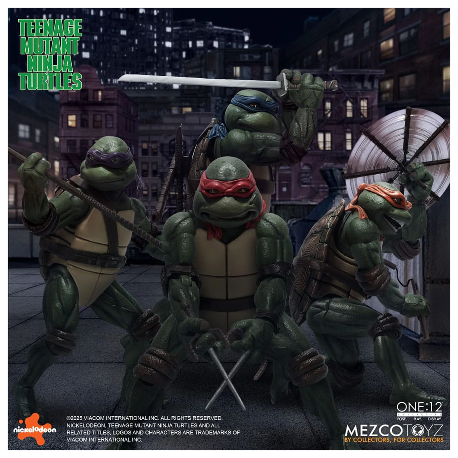 Teenage Mutant Ninja Turtles Figures box set 1/12 Teenage Mutant Ninja Turtles (1990 Movie) 15 cm product photo