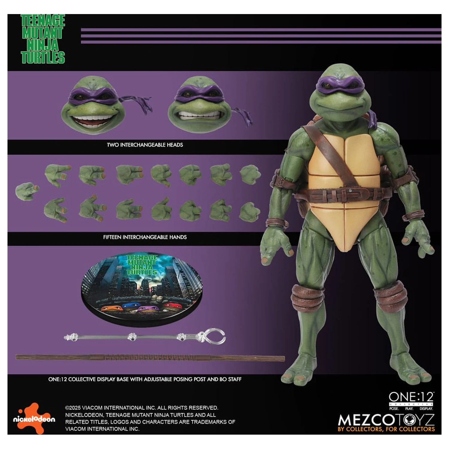 Teenage Mutant Ninja Turtles Figures box set 1/12 Teenage Mutant Ninja Turtles (1990 Movie) 15 cm product photo