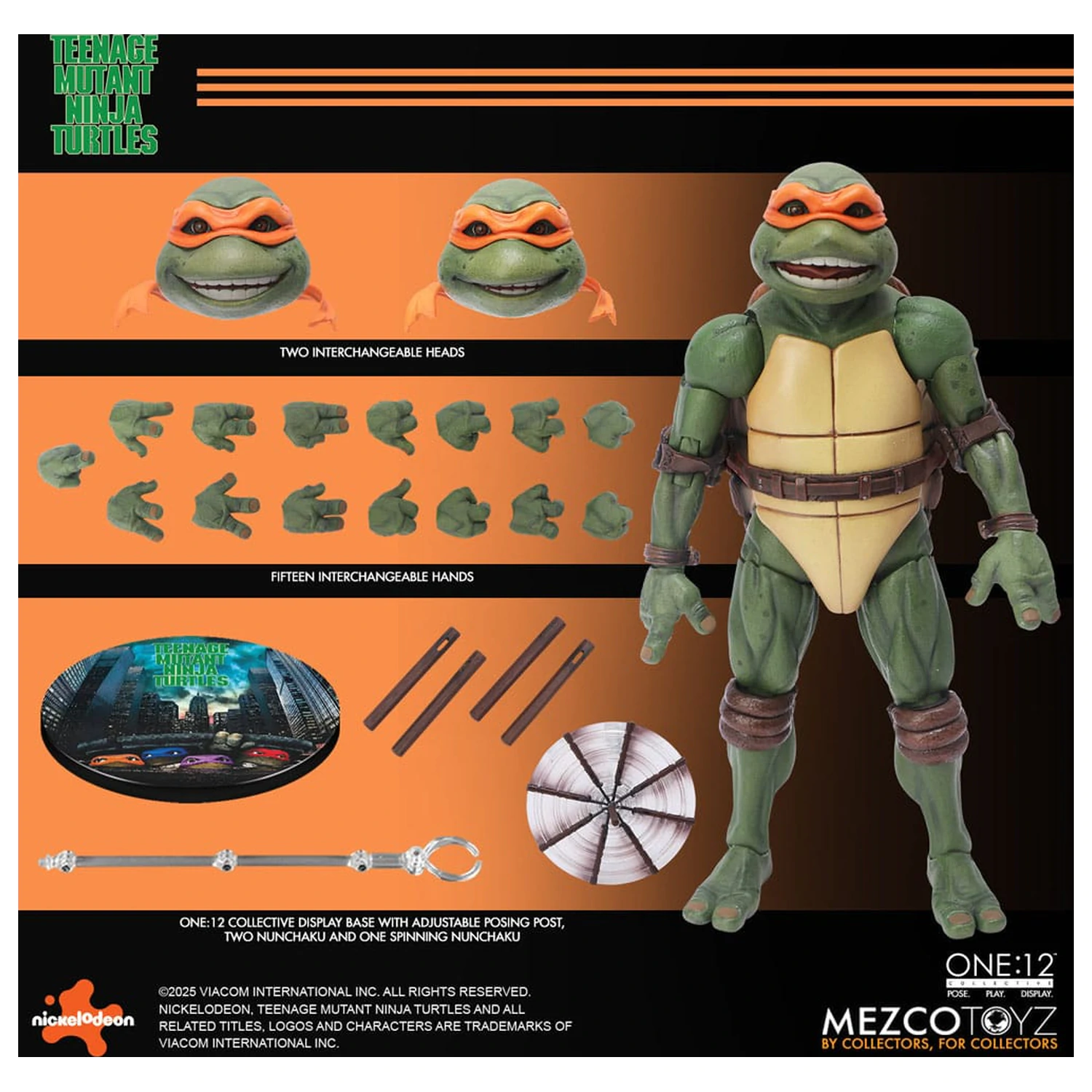 Teenage Mutant Ninja Turtles Figures box set 1/12 Teenage Mutant Ninja Turtles (1990 Movie) 15 cm product photo