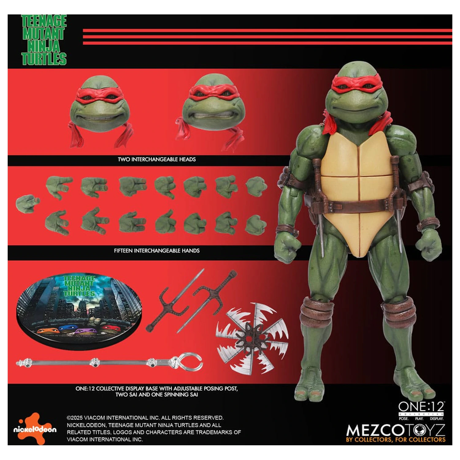 Teenage Mutant Ninja Turtles Figures box set 1/12 Teenage Mutant Ninja Turtles (1990 Movie) 15 cm product photo