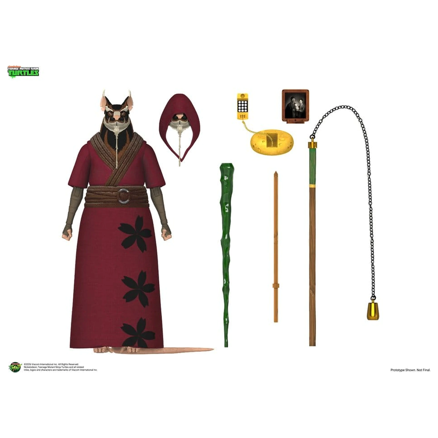 Teenage Mutant Ninja Turtles (2012) Action Figure Ultimate Splinter 18 cm product photo