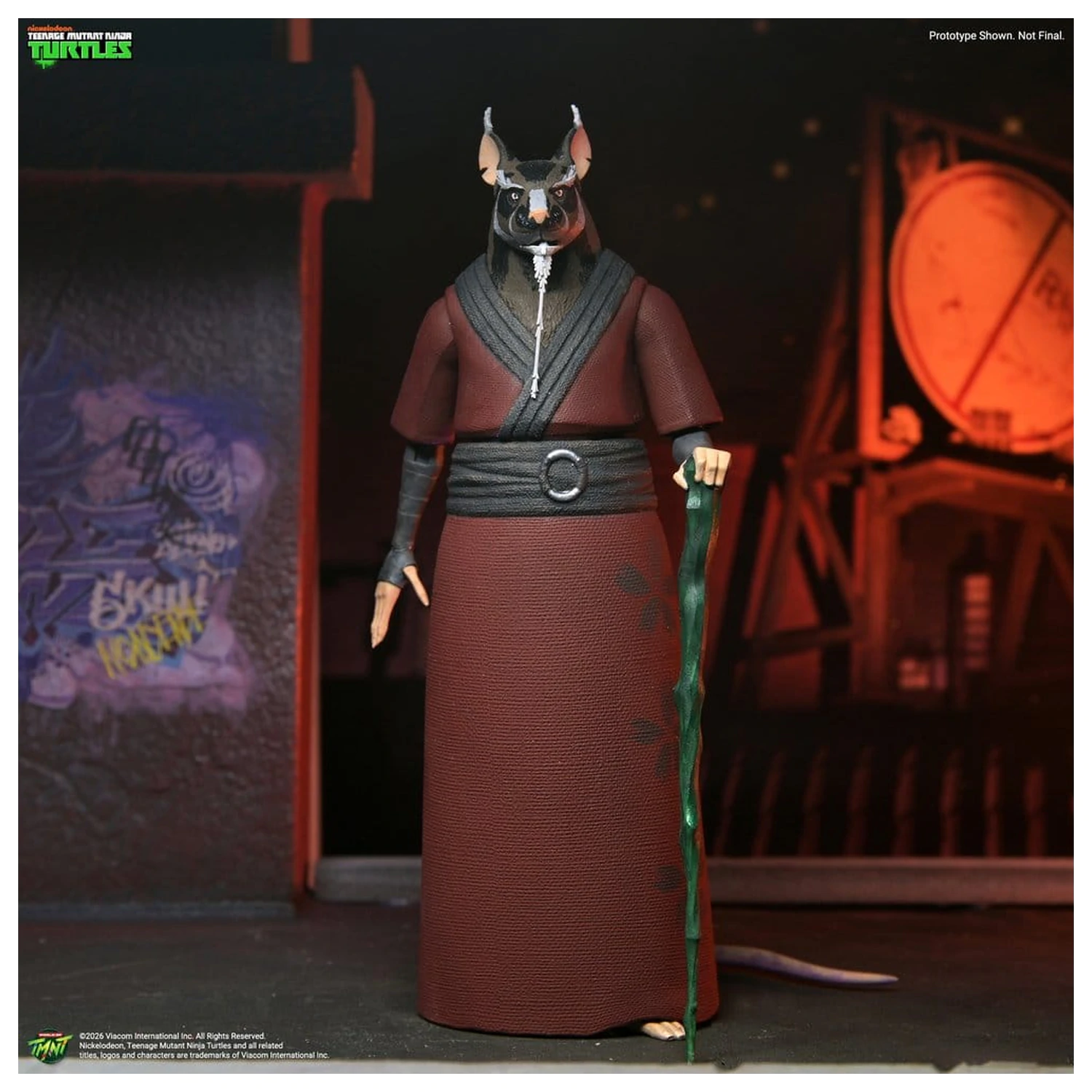 Teenage Mutant Ninja Turtles (2012) Action Figure Ultimate Splinter 18 cm product photo